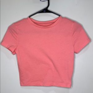 Short Sleeved Cropped T-Shirt-Wild Fable